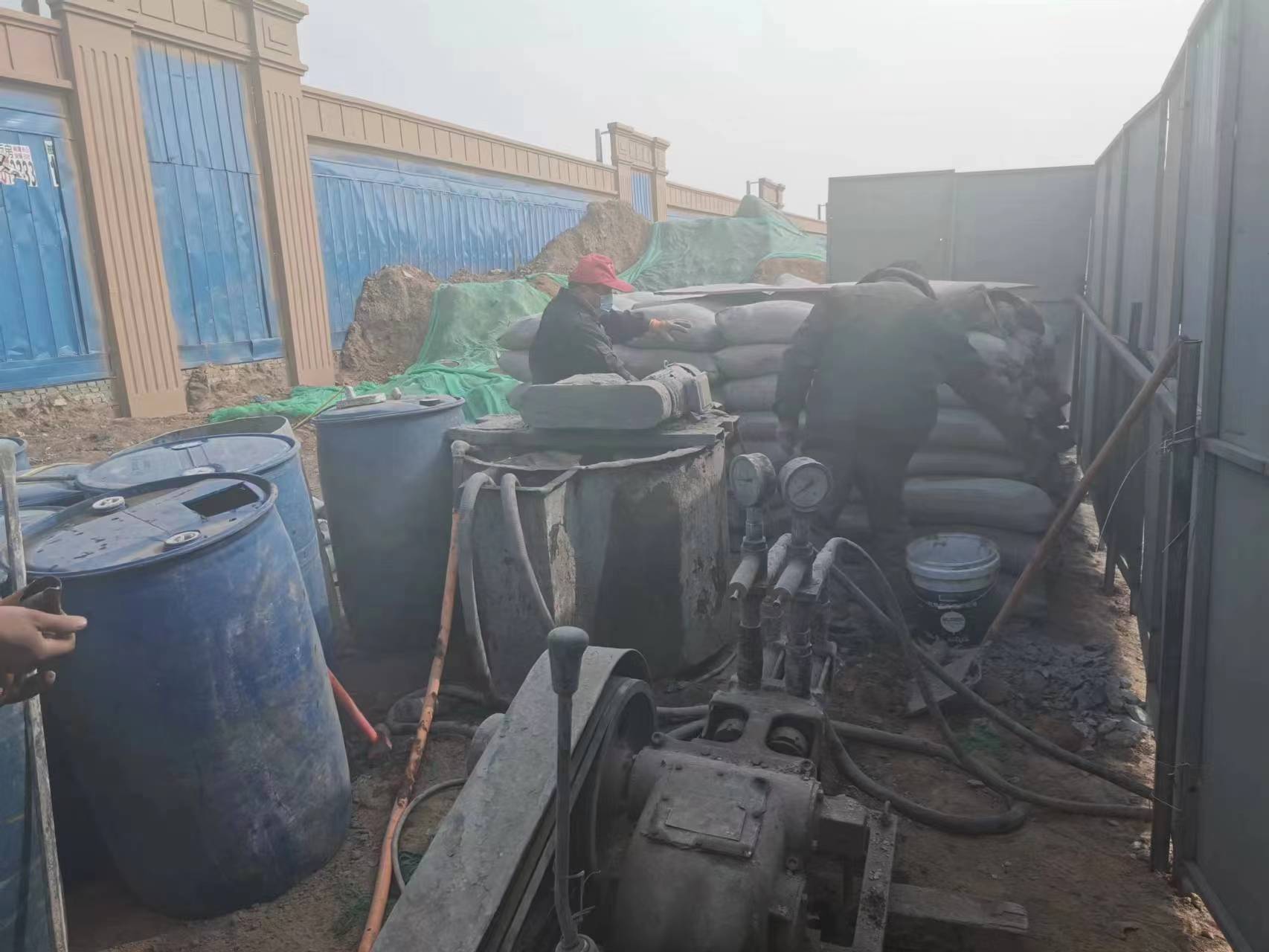 平房房屋下沉注浆